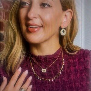 NWT Freida Rothman Empire Pave Necklace. Gorgeous